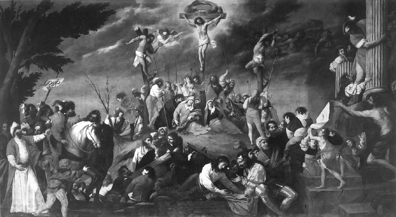  43-Leandro Dal Ponte, detto Bassano-Crocifissione - Gallerie dell'Accademia, Venezia 